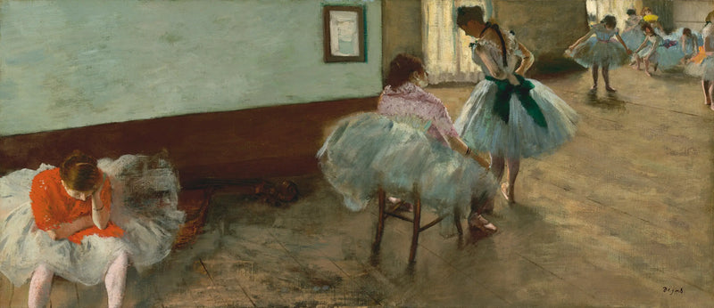 A Lição de Dança - Edgar Degas