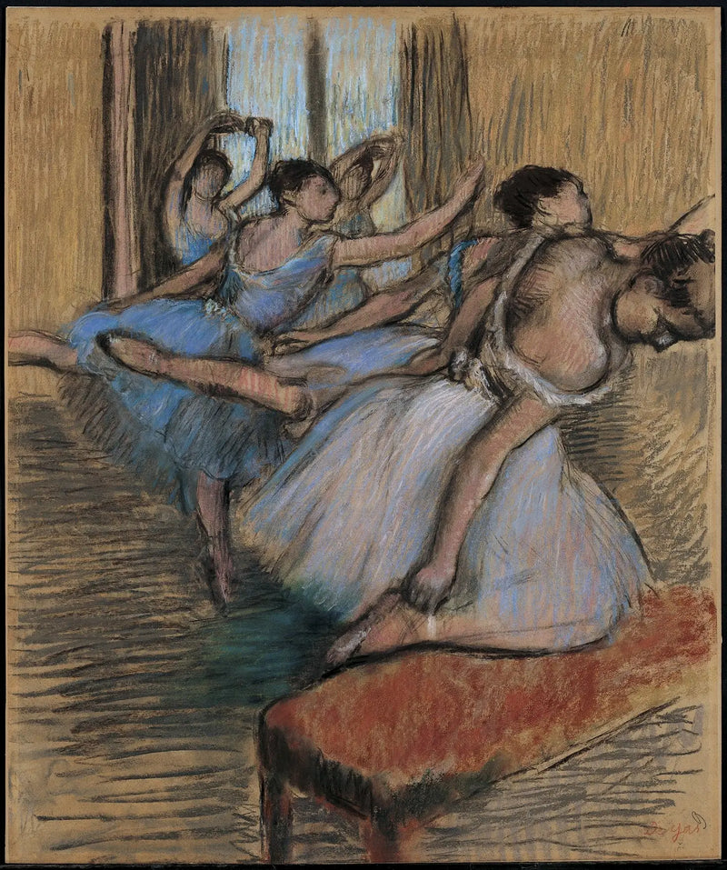 Os dançarinos - Edgar Degas