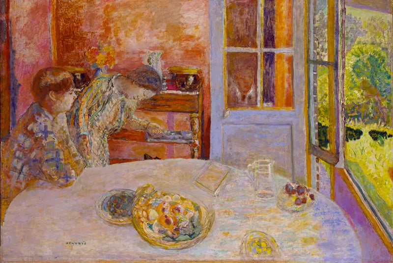A sala de jantar - Pierre Bonnard