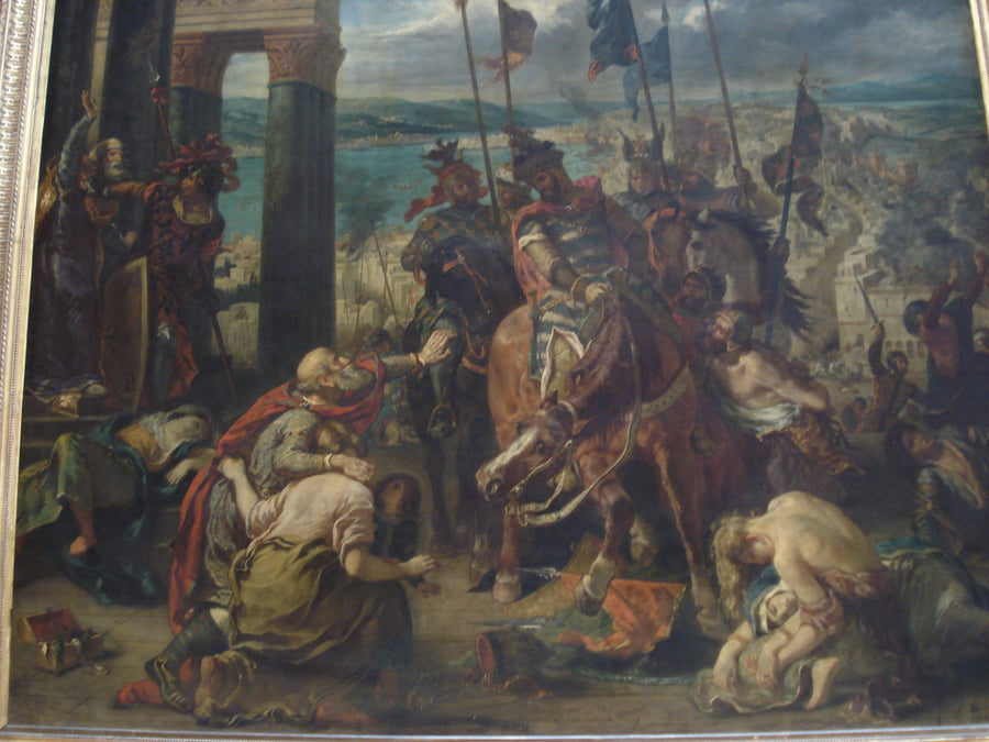 L’Entrée des croisés à Constantinople - Eugène Delacroix