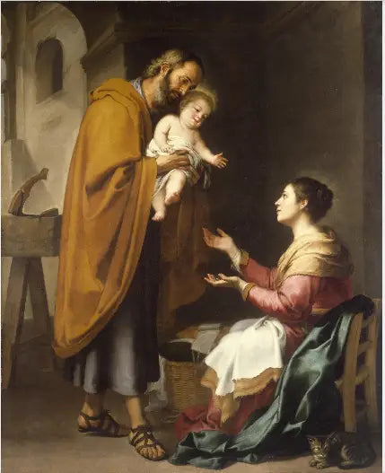A Sagrada Família - Bartolomé Esteban Murillo