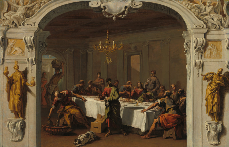 A Ceia - Sebastiano Ricci