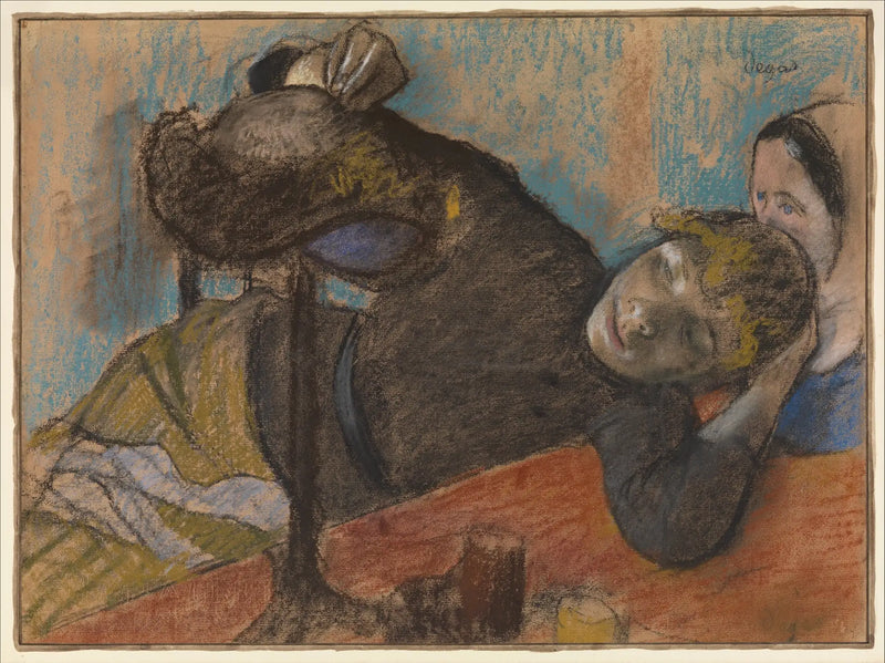 A modista - Edgar Degas