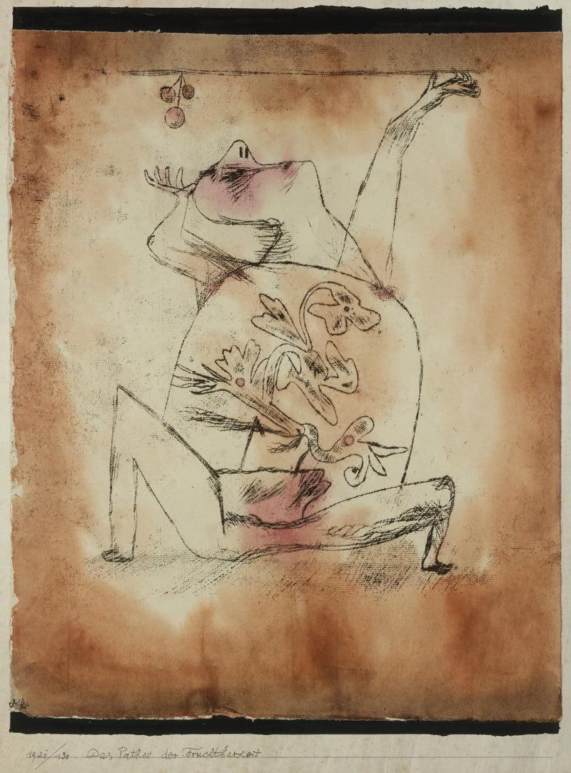 O pathos da fertilidade - Paul Klee
