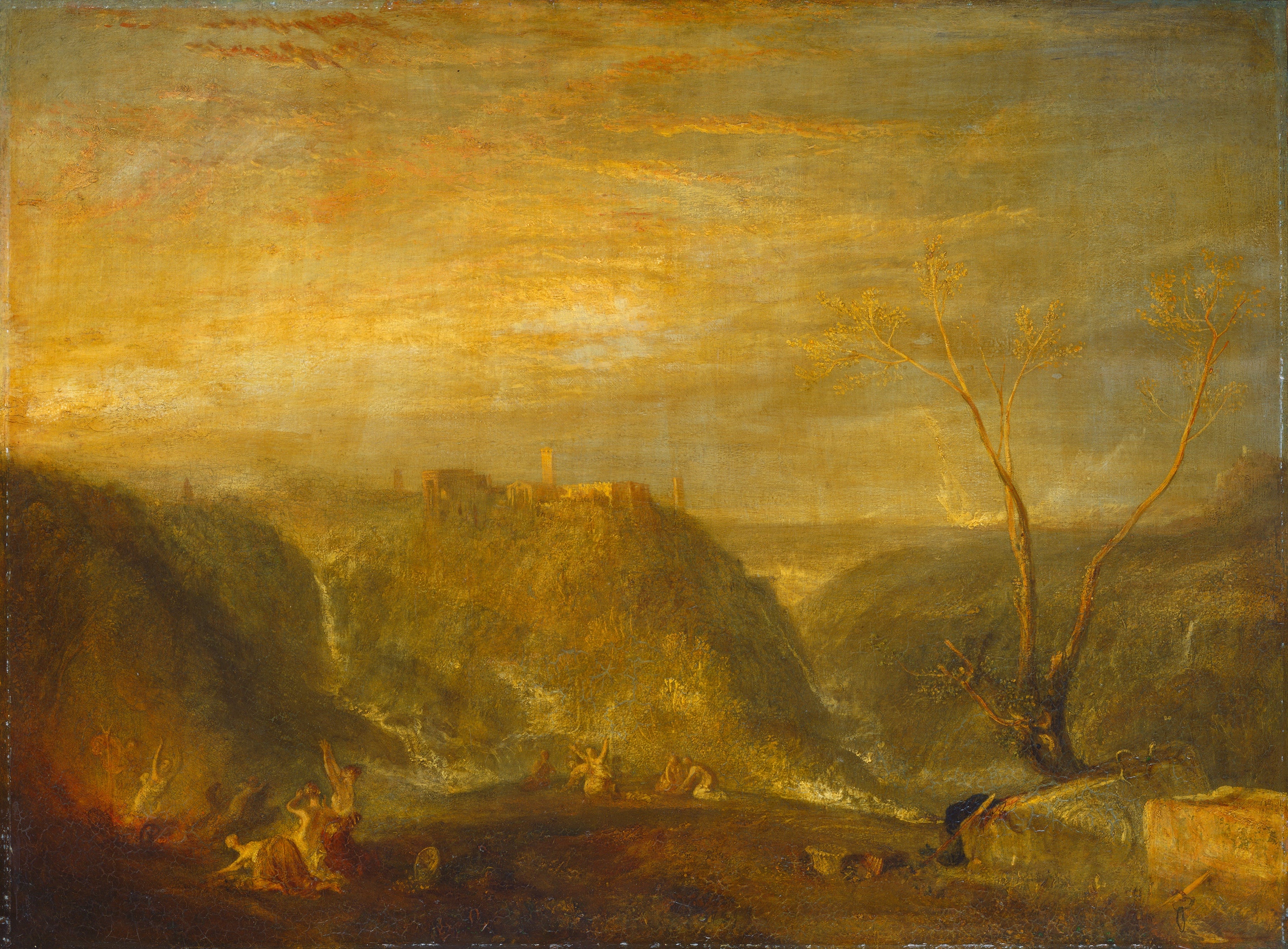 Reproduction du tableau « The Rape of Proserpine - J. M. W. Turner » par Alpha Reproduction en peinture à l’huile