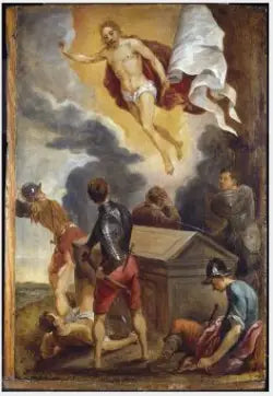 La Résurrection - David Teniers le Jeune - Alpha Reproduction