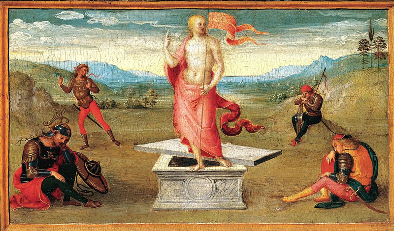 A Ressurreição - Pietro Perugino