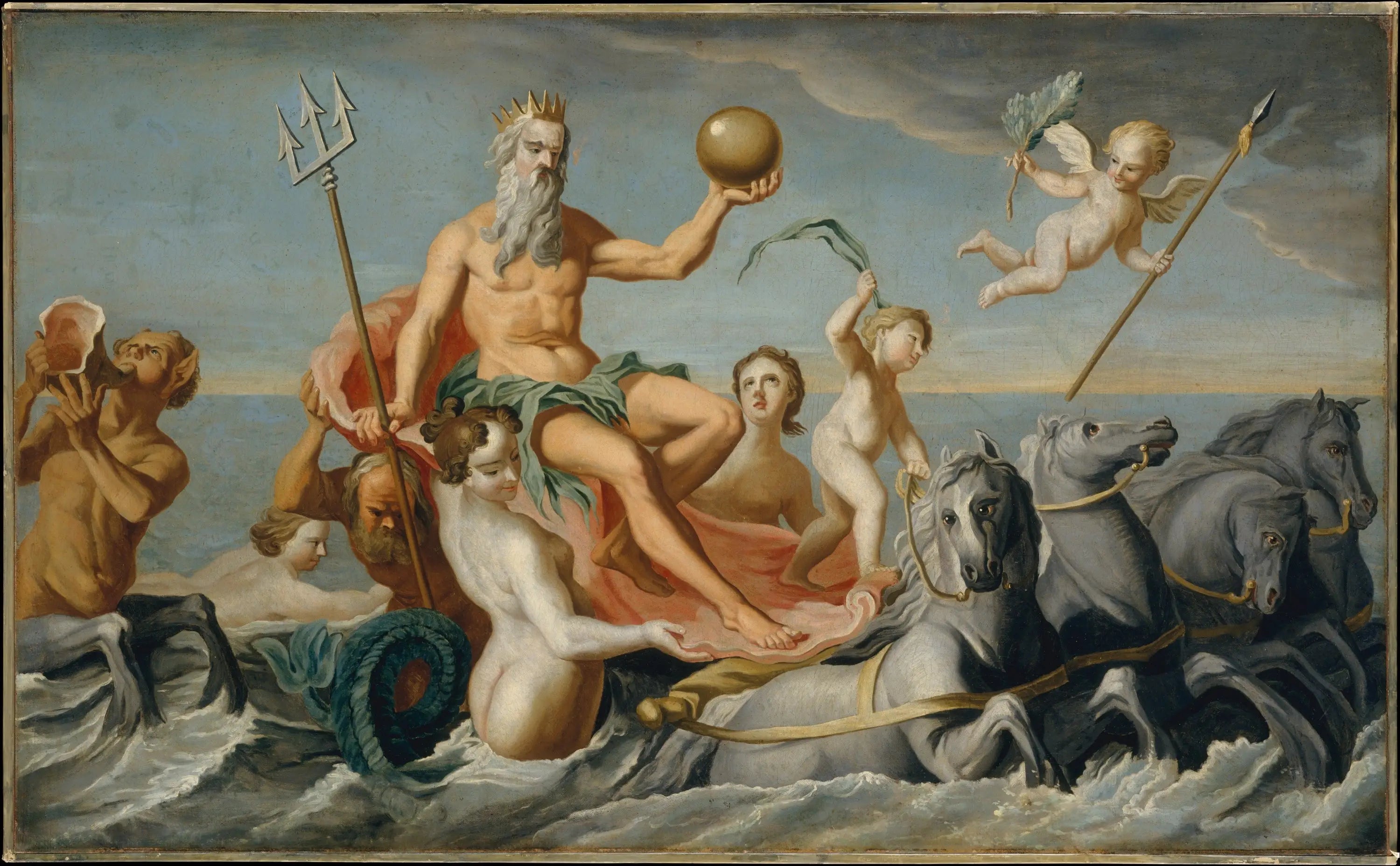 Le retour de Neptune - John Singleton Copley - Alpha Reproduction