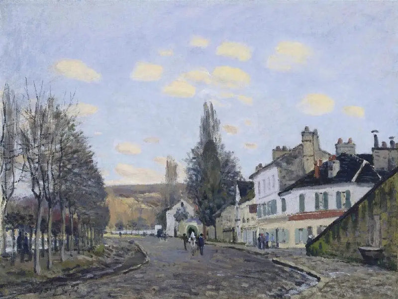 Rota de Saint-Germain a Marly-le-Roi - Alfred Sisley