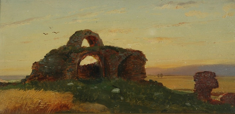 Les ruines de Bulgar. Maison Blanche - Ivan Chichkine