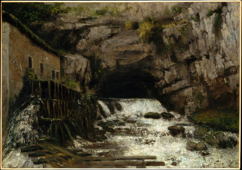 A fonte do amor - Gustave Courbet