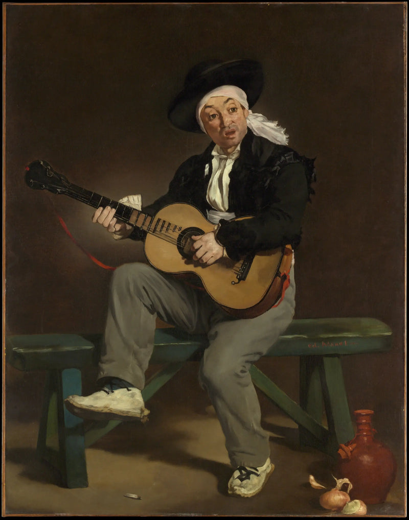 O Cantor Espanhol - Édouard Manet