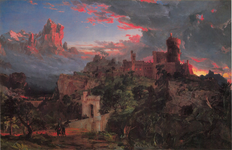O Espírito da Guerra - Jasper Francis Cropsey