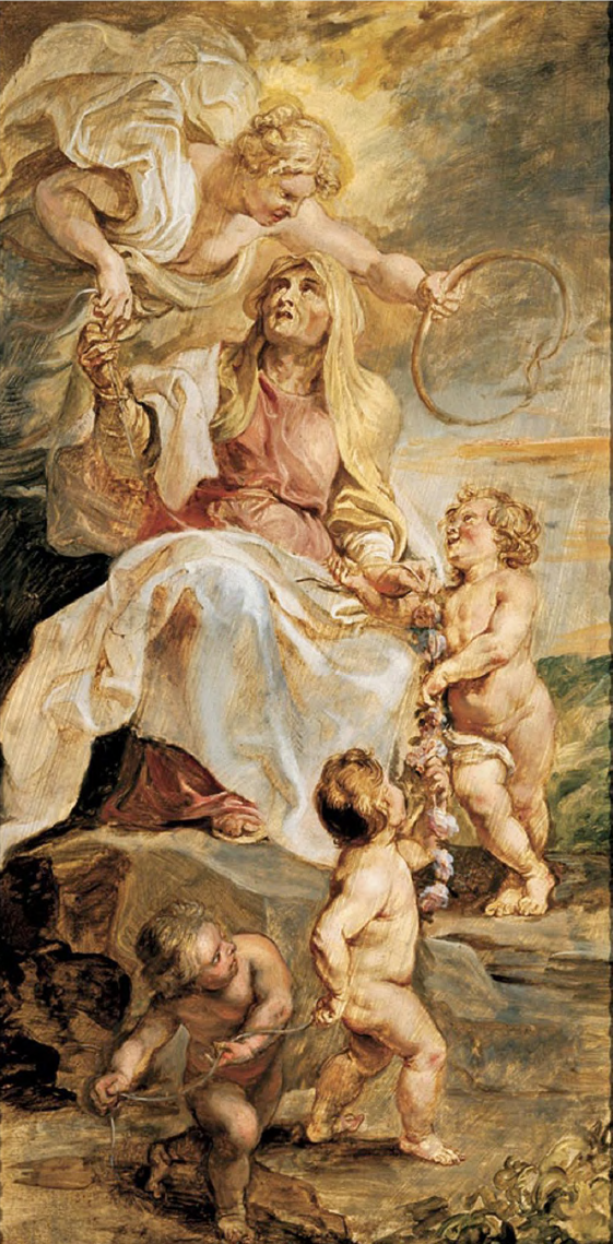 La succession des papes - Peter Paul Rubens