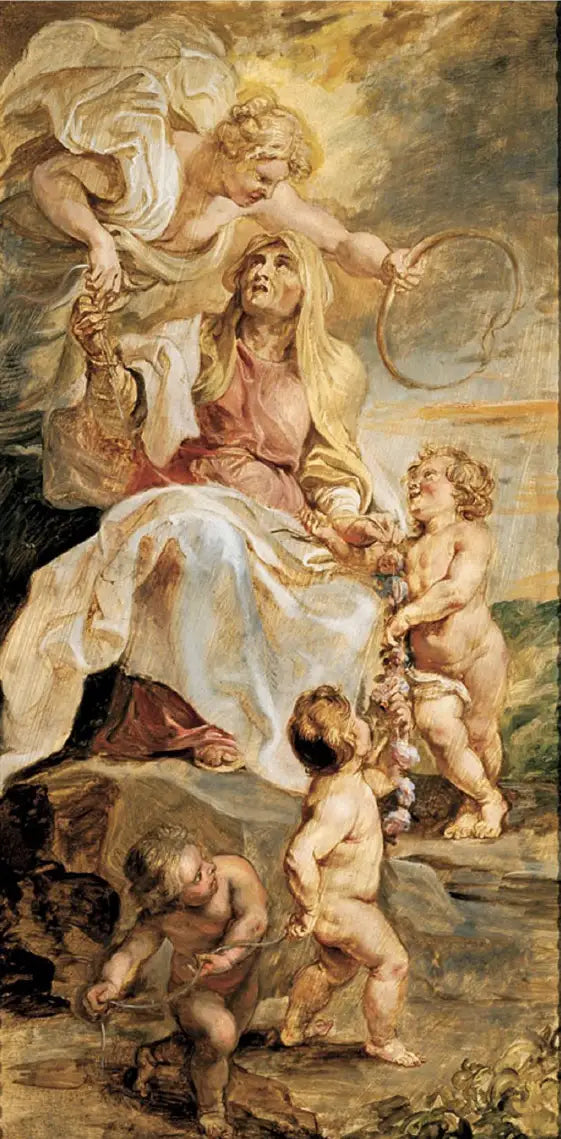 A sucessão dos papas - Peter Paul Rubens