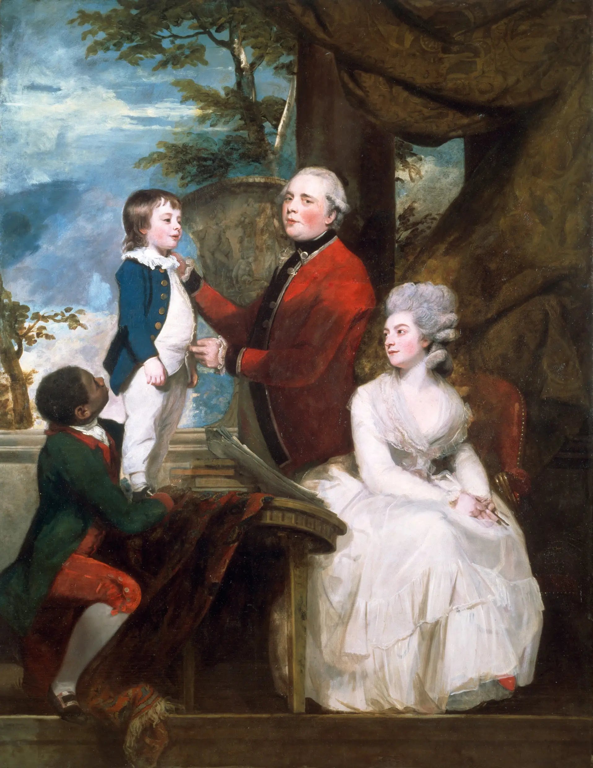 La famille du Temple - Joshua Reynolds - Alpha Reproduction