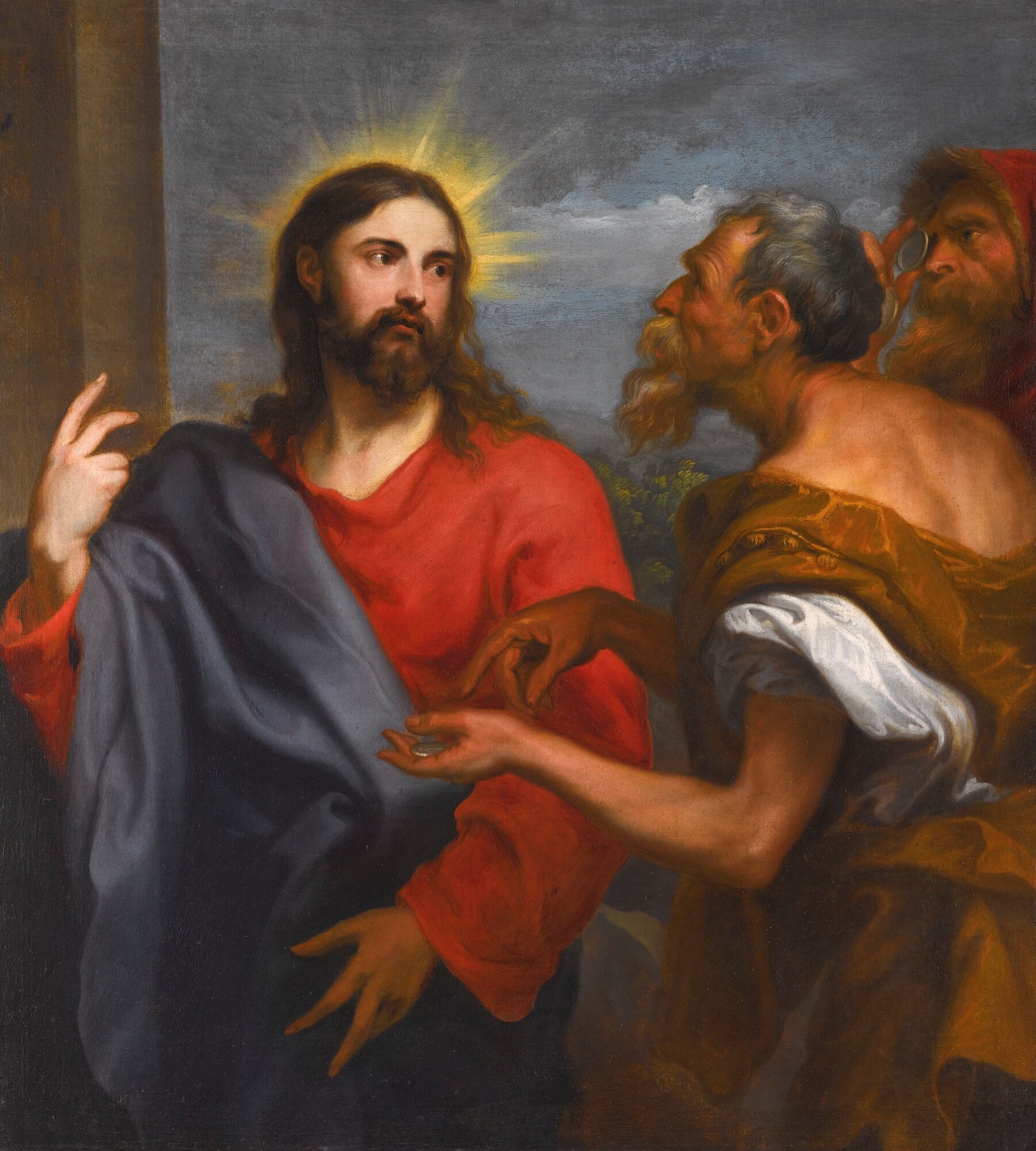 L'argent du tribut - Antoine van Dyck