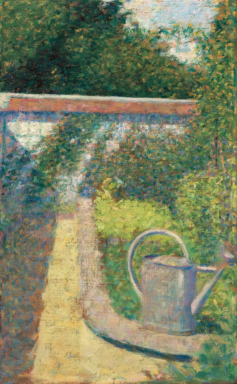 O Regador - Jardim do Raincy - Georges Seurat