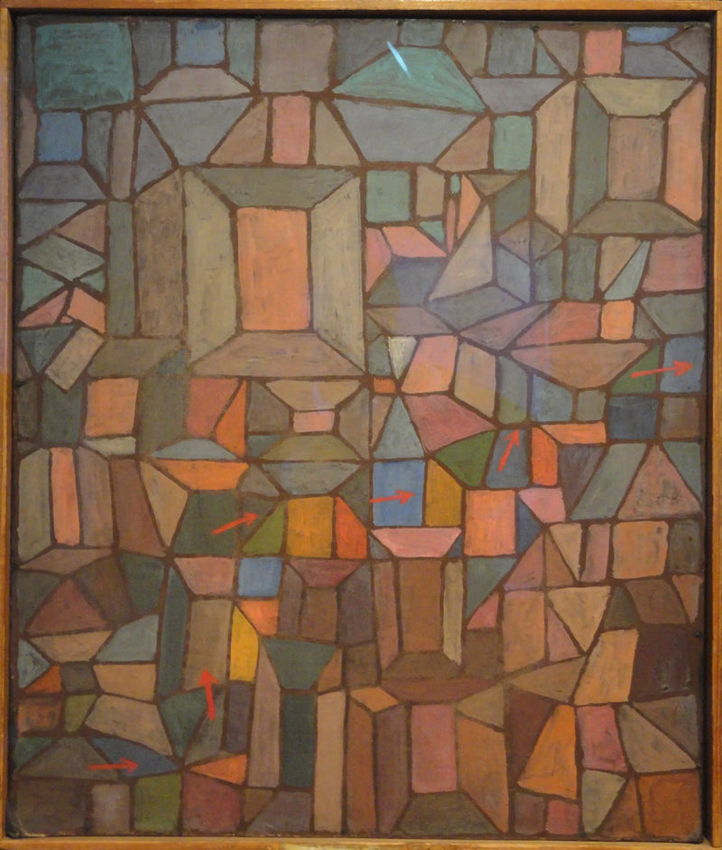 O caminho da cidadela - Paul Klee