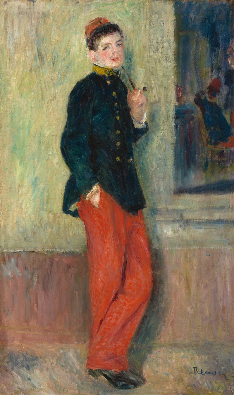O jovem soldado - Pierre-Auguste Renoir