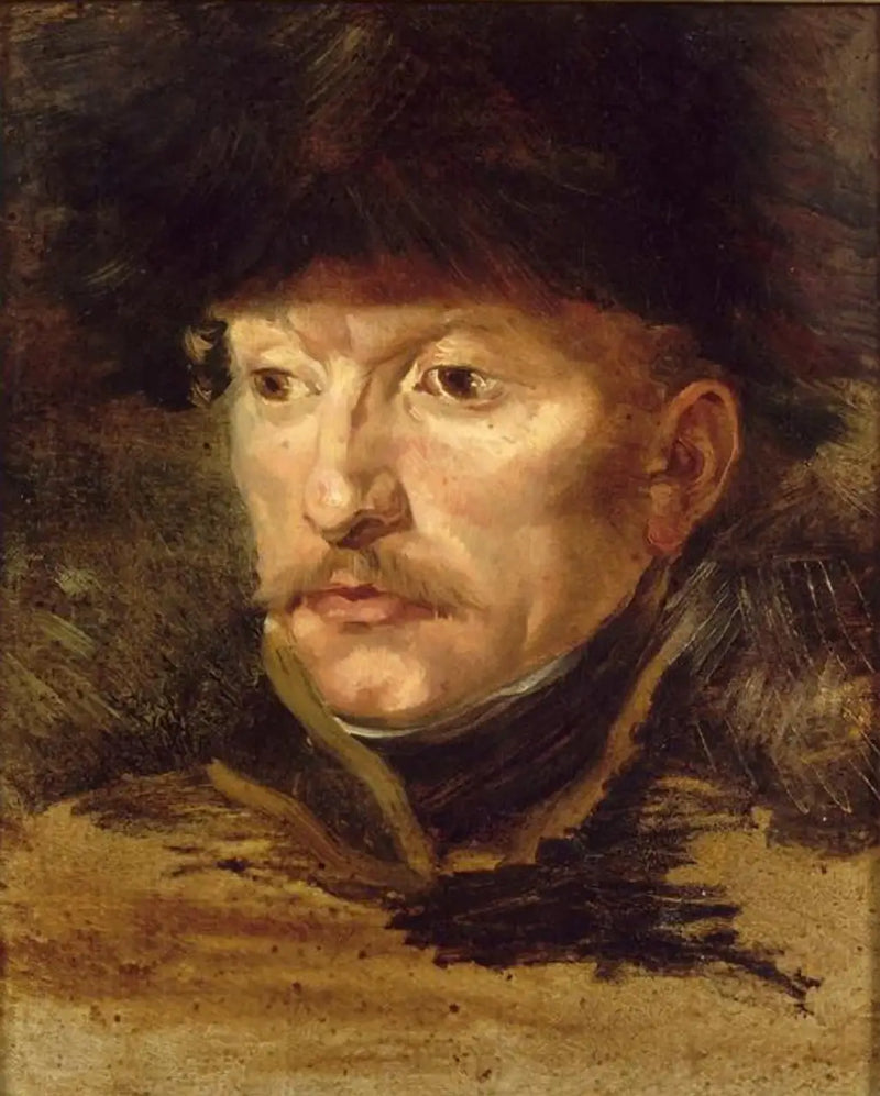 Retrato do tenente Dieudonné - Théodore Géricault