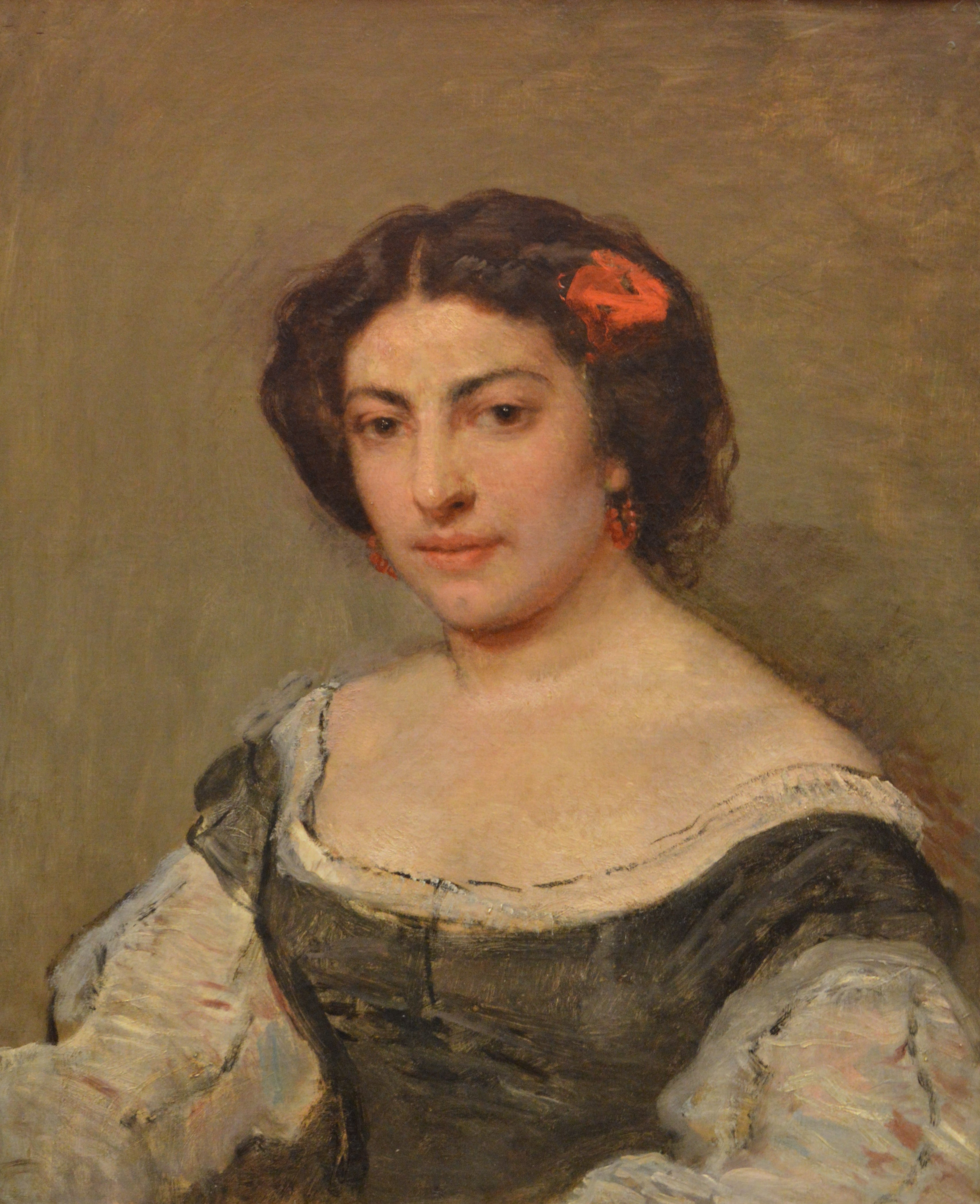 portrait de La Marquise Magon de Boisgarin - Thomas Couture