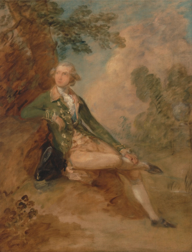 Édouard Auguste, duque de Kent - Thomas Gainsborough