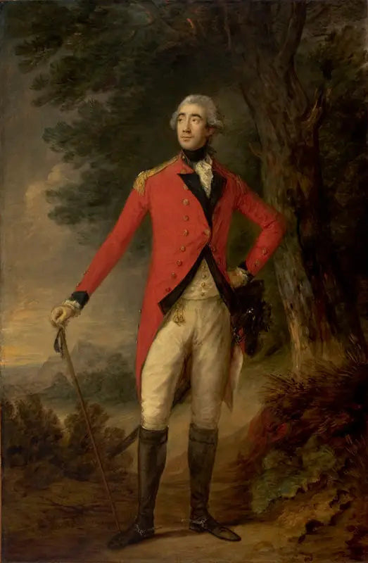 Francis Rawdon, 1º marquês de Hastings e 2º conde de Moira - Thomas Gainsborough