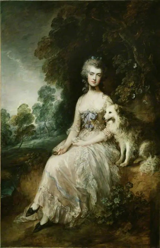 Sra. Mary Robinson (Perdita) - Thomas Gainsborough