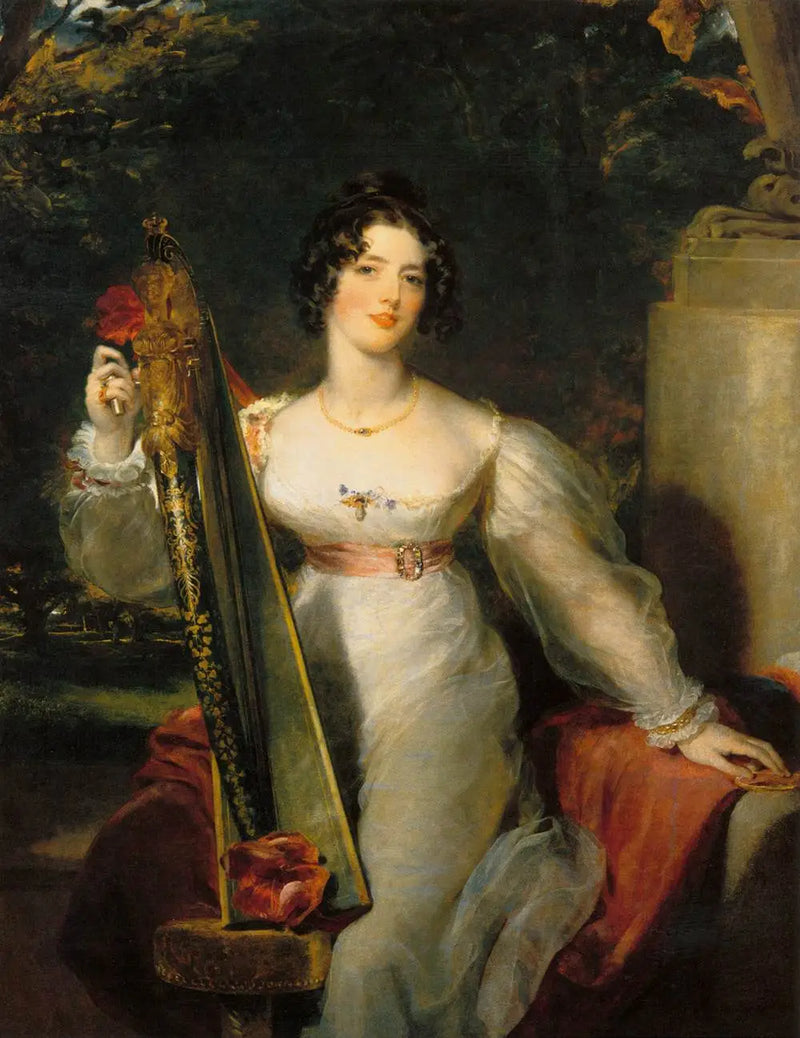 Retrato de Lady Elizabeth Conyngham - Thomas Lawrence