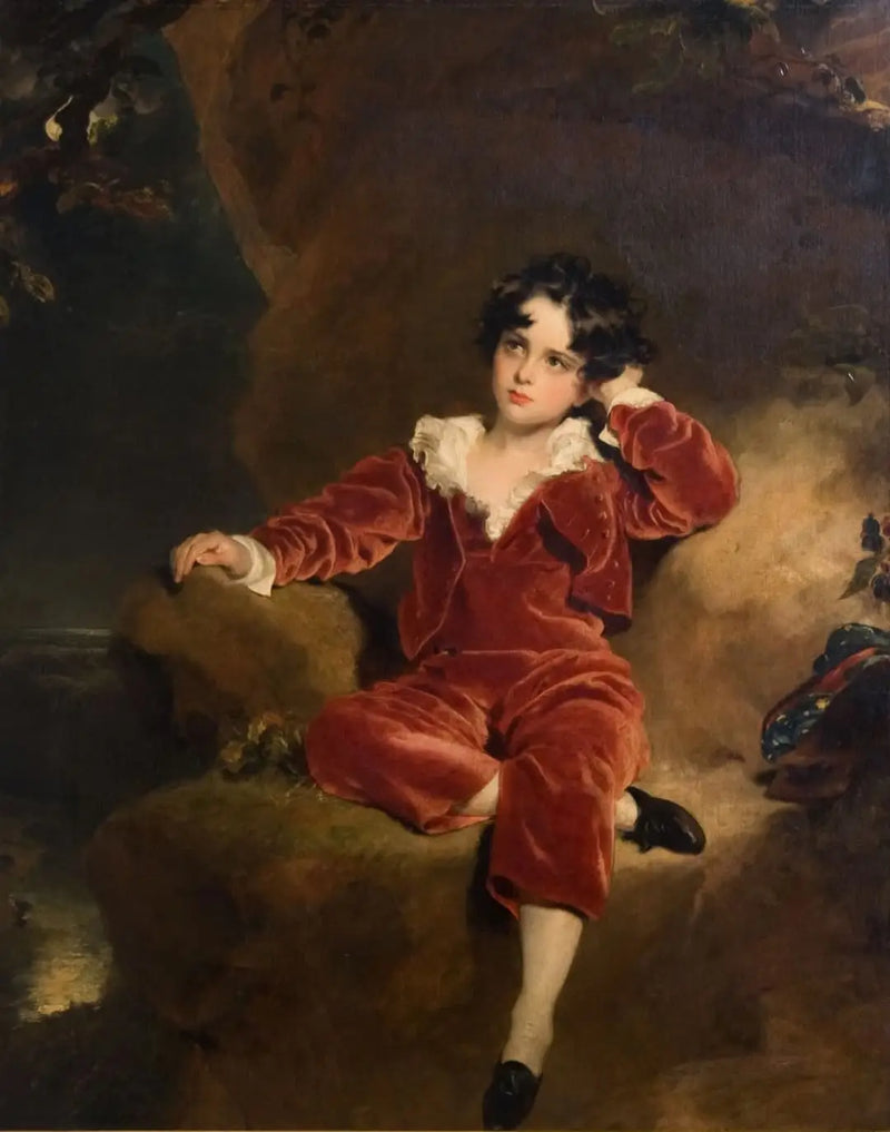 A Criança de Vermelho - Thomas Lawrence