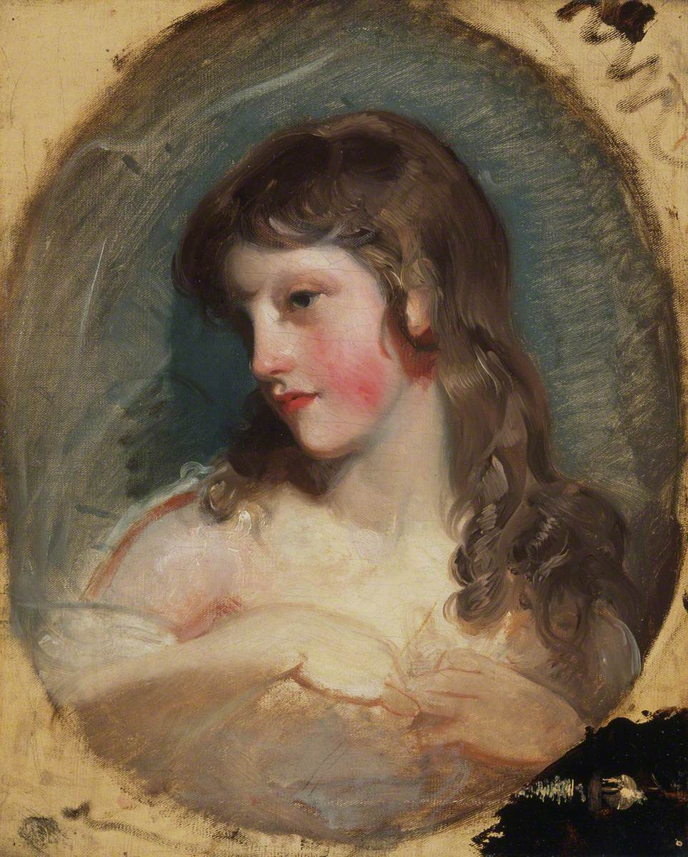 Étude d'une fille - Thomas Lawrence