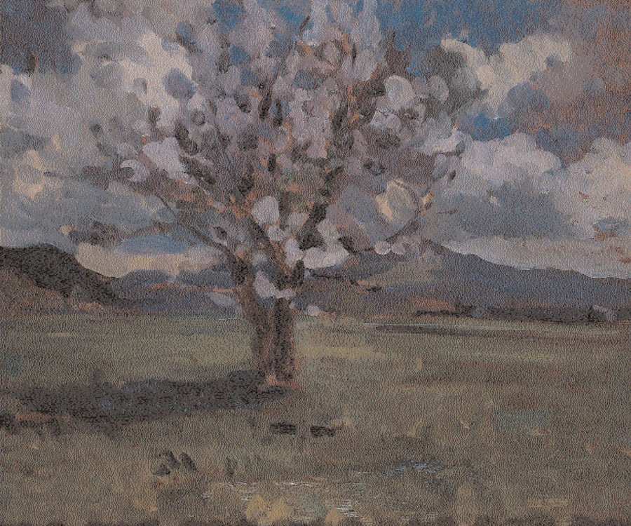 Pommier en fleurs – János Thorma