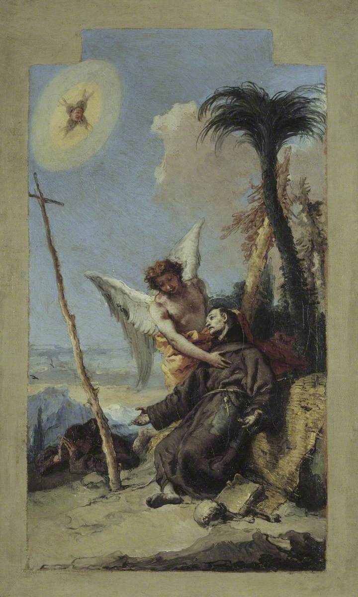 Stigmatisation de saint François - Giovanni Battista Tiepolo