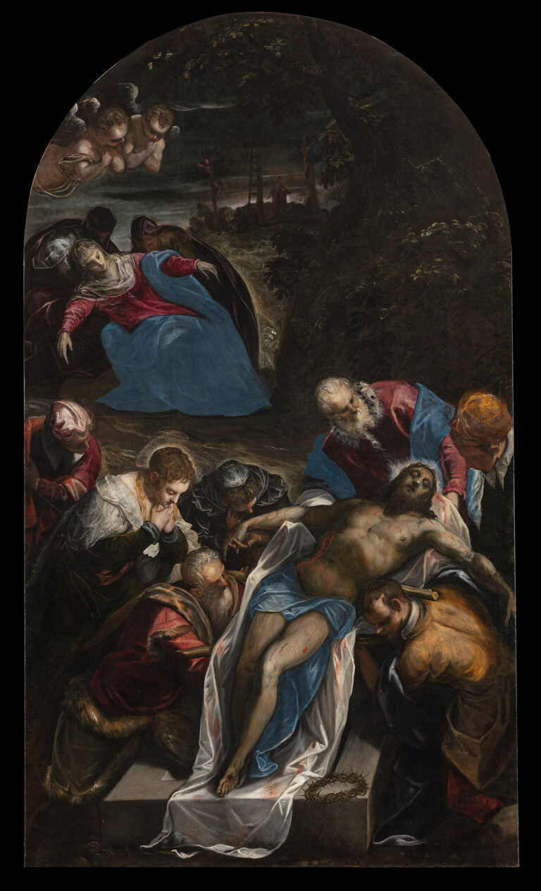 Depósito no Túmulo - Jacopo Tintoretto