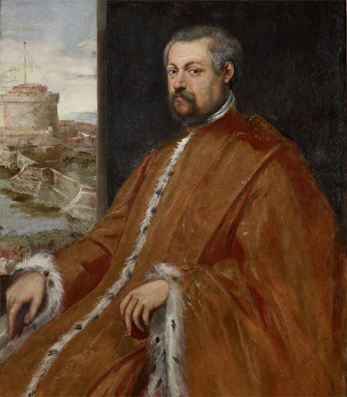Retrato de Paolo Tiepolo - Jacopo Tintoretto