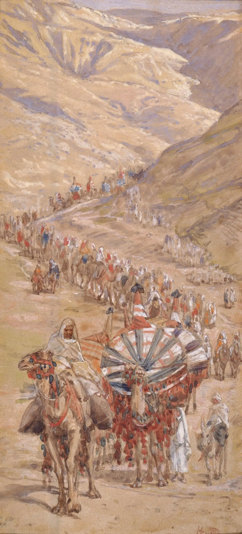 A caravana de Abram - James Tissot