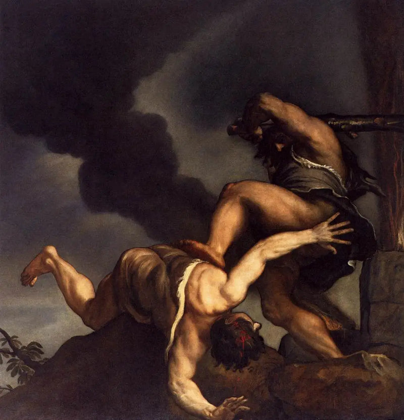 Caim e Abel - Titian