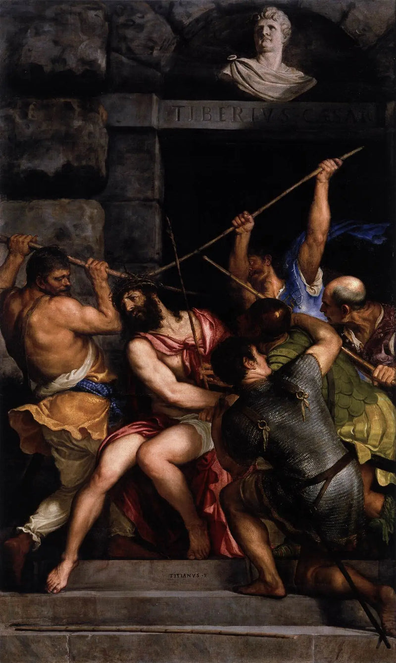 A Coroação de Espinhos - Titian