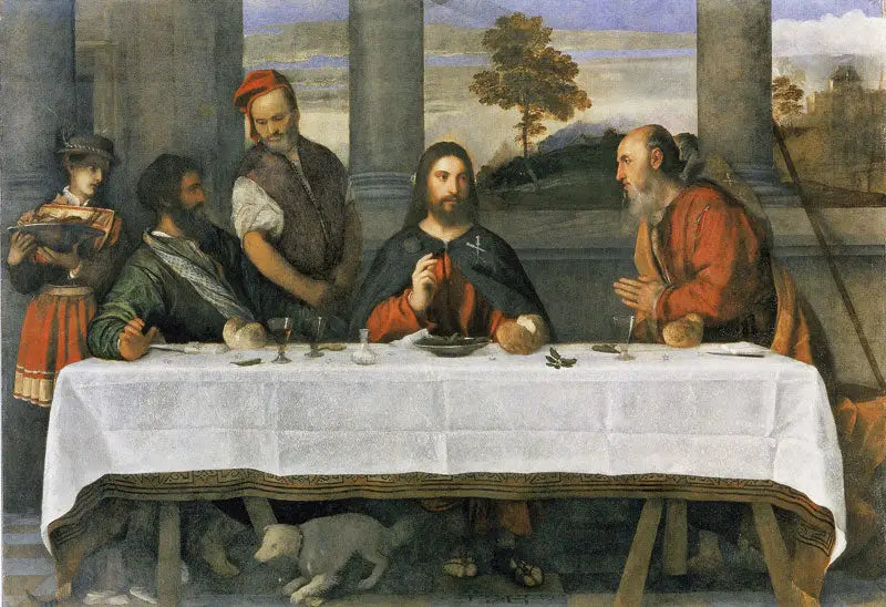 A Ceia na Emmaus - Tiziano