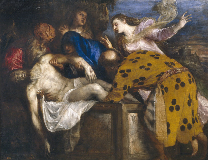 sepultamento - Titian