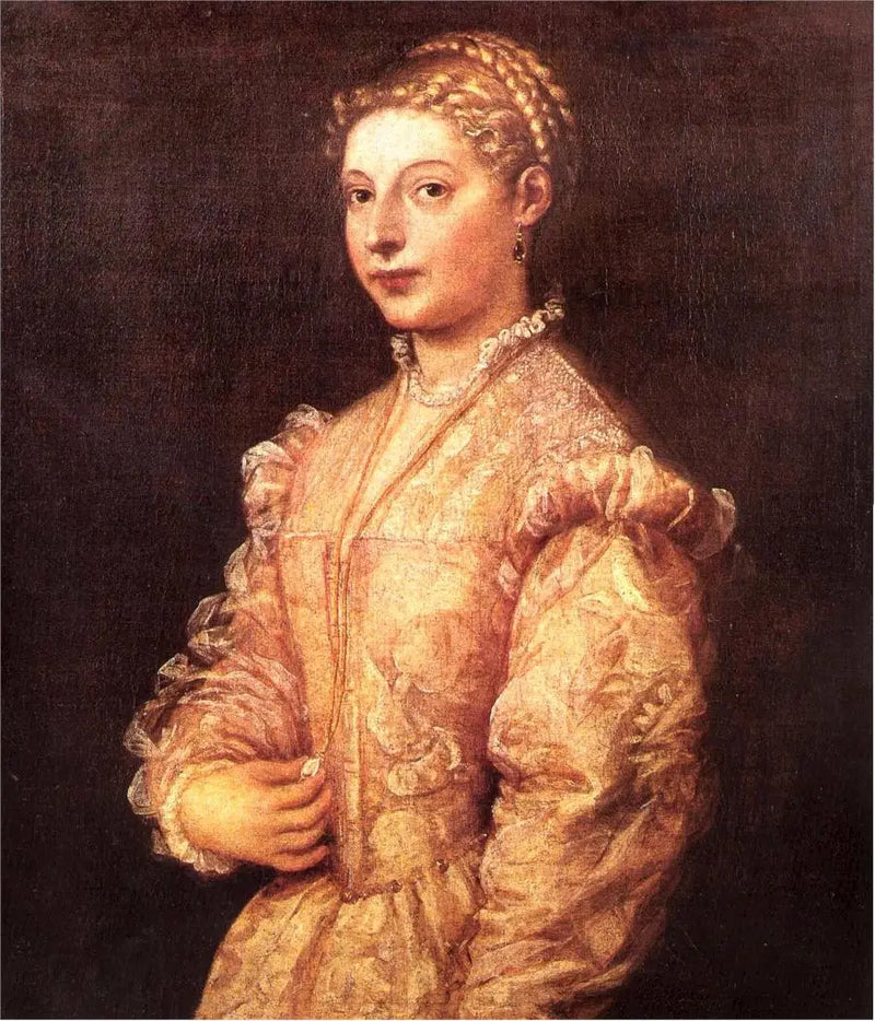 Retrato de Lavinia Vecellio - Titian