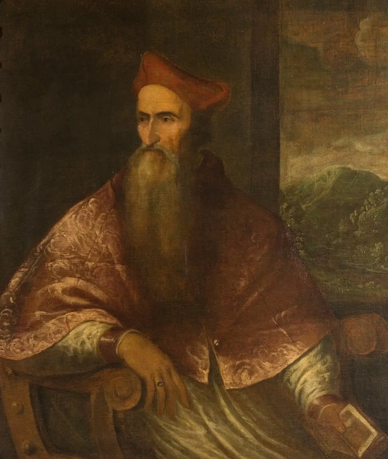 Retrato do cardeal Pietro Bembo - Titian
