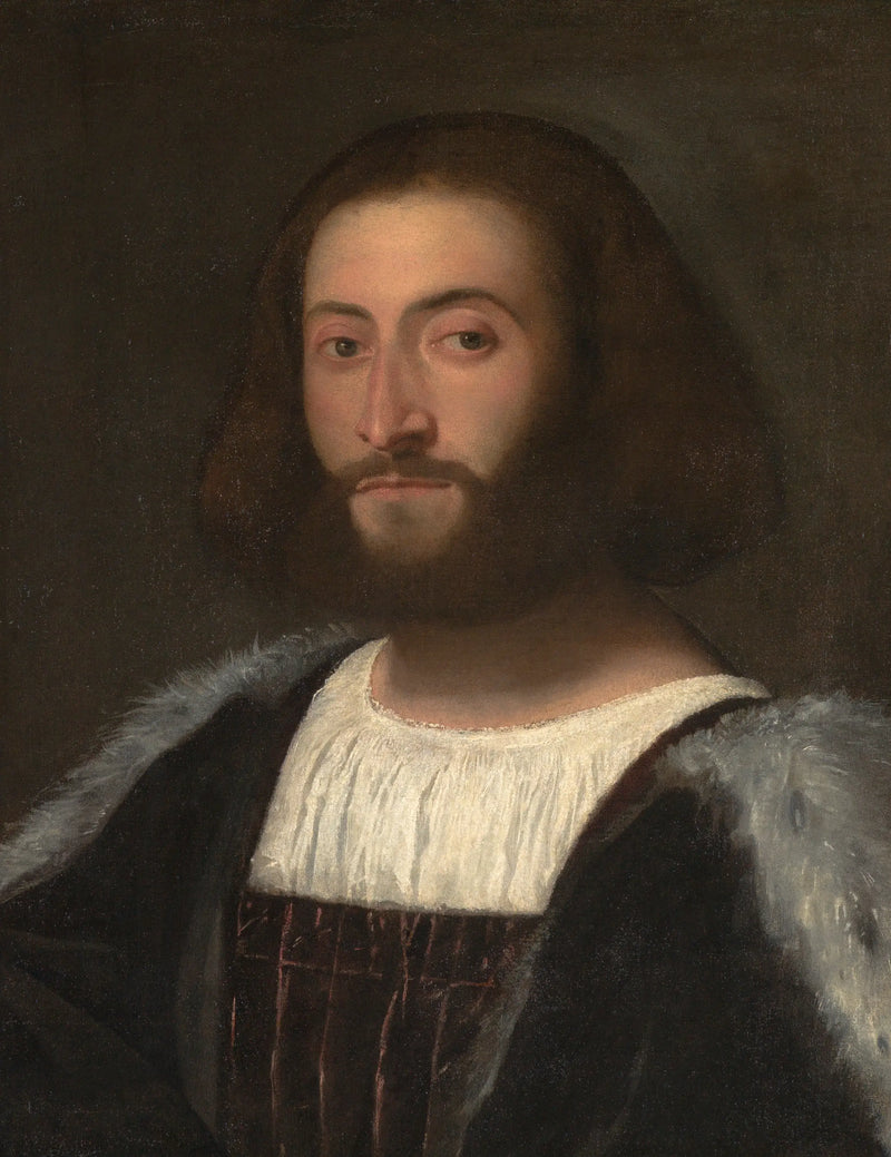 Retrato de um homem - Titian