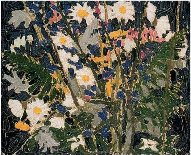 Flores selvagens canadenses - Tom Thomson