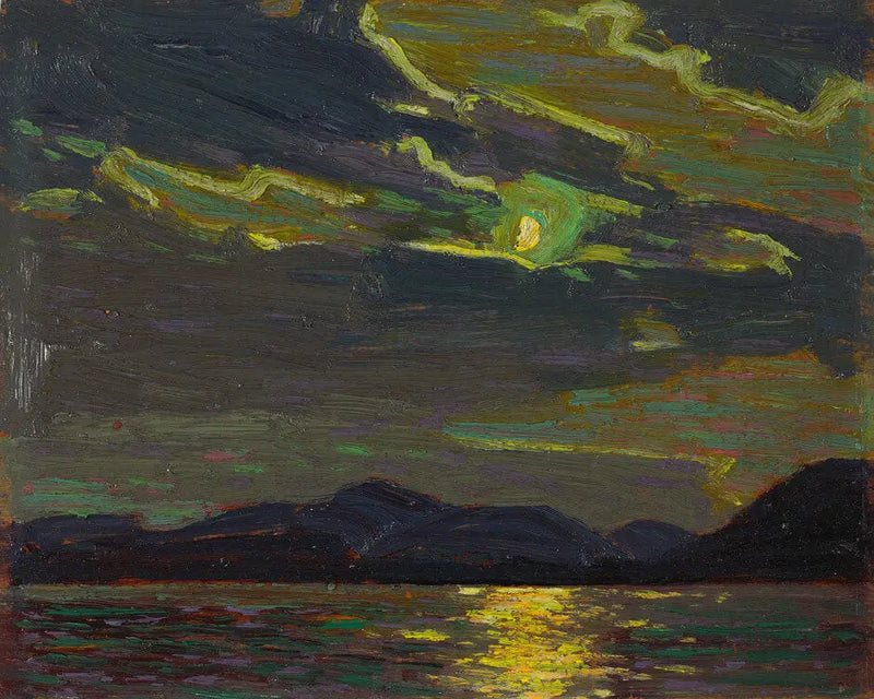 Clair de lune em uma quente noite de verão - Tom Thomson