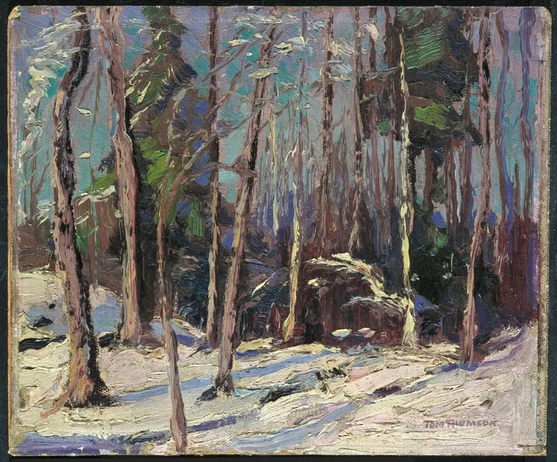 A cabana de Larry Dickson - Tom Thomson