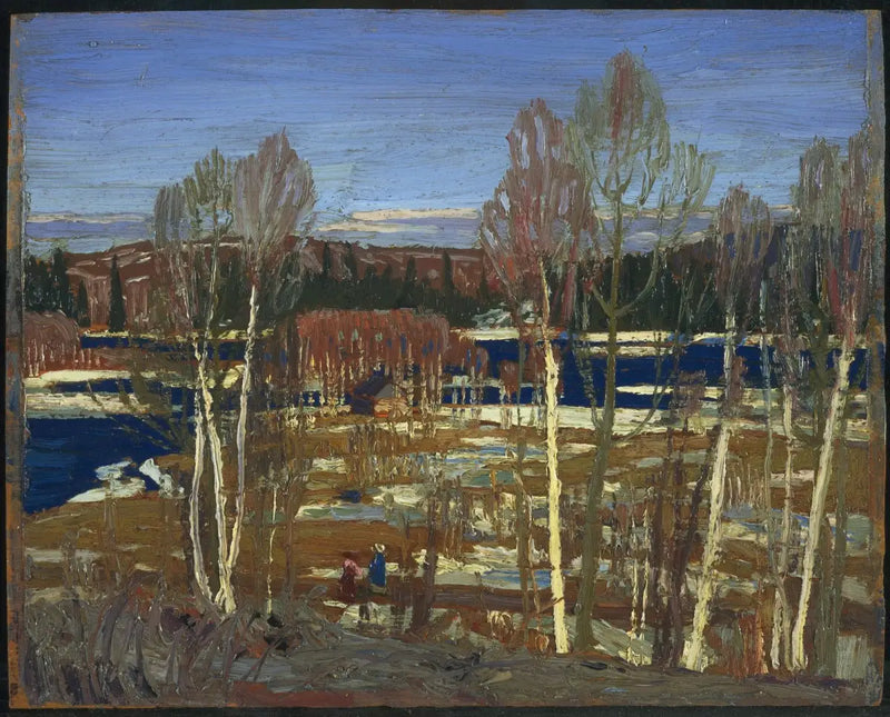 A cabana de Larry Dickson - Tom Thomson