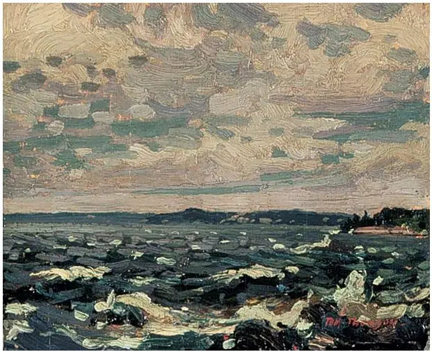 O porto de Parry Sound - Tom Thomson