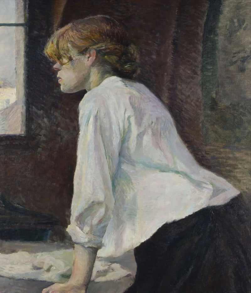 A Lavadeira - Henri de Toulouse-Lautrec